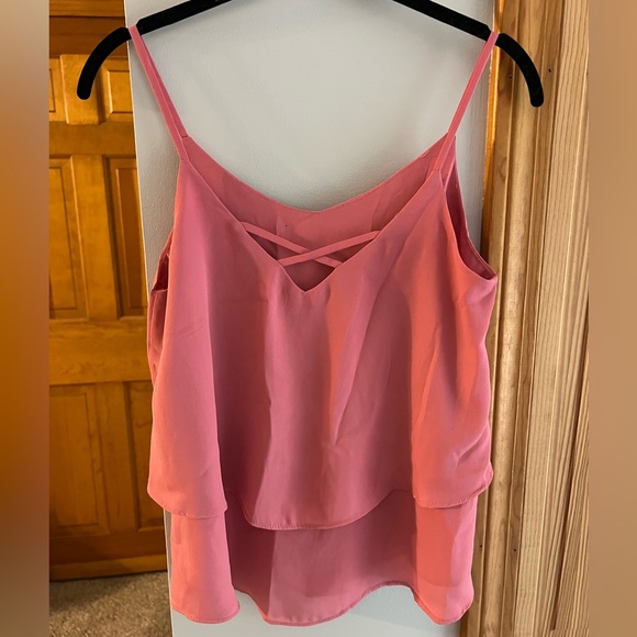 Pink Flowy Tank - Picture 2 of 2